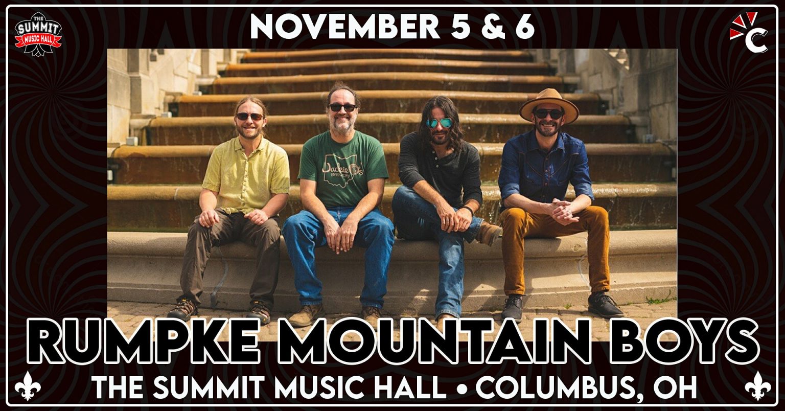 RUMPKE MOUNTAIN BOYS at The Summit Music Hall November 5 & 6 The